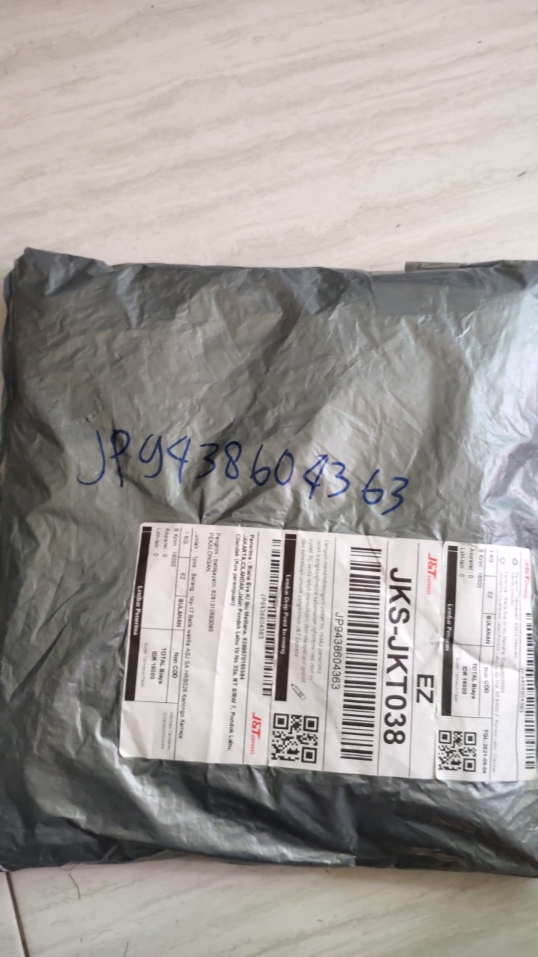 Tey-17 Batik Wanita Asj Sa Hrb026 Kenongo Kemeja Tosca Pendek