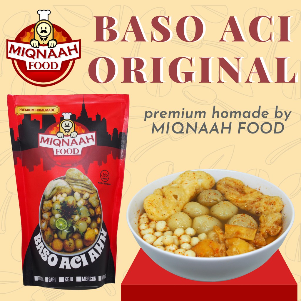 

[PROMO] BAKSO ACI MIQNAAH ORIGINAL PREMIUM