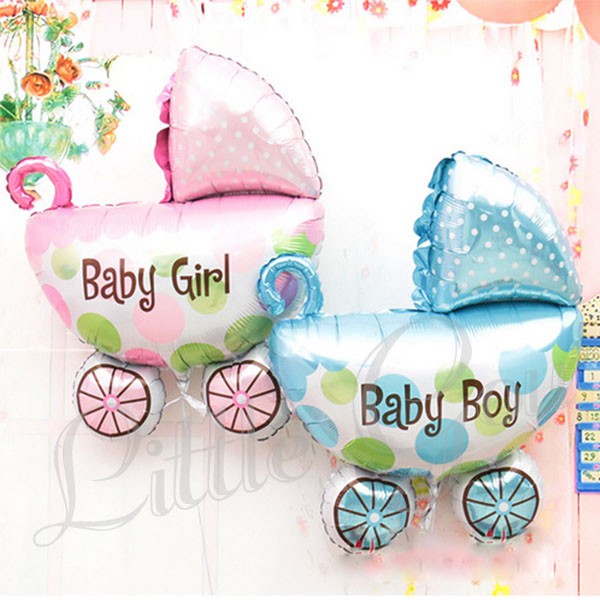 Baby Stroller SMALL Balloon Foil / Balon Foil Kereta Bayi / Balon Baby Shower / Balon Baby Born
