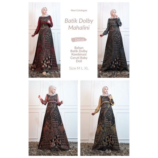 Dress Batik Dolby Mahalini by Innayah