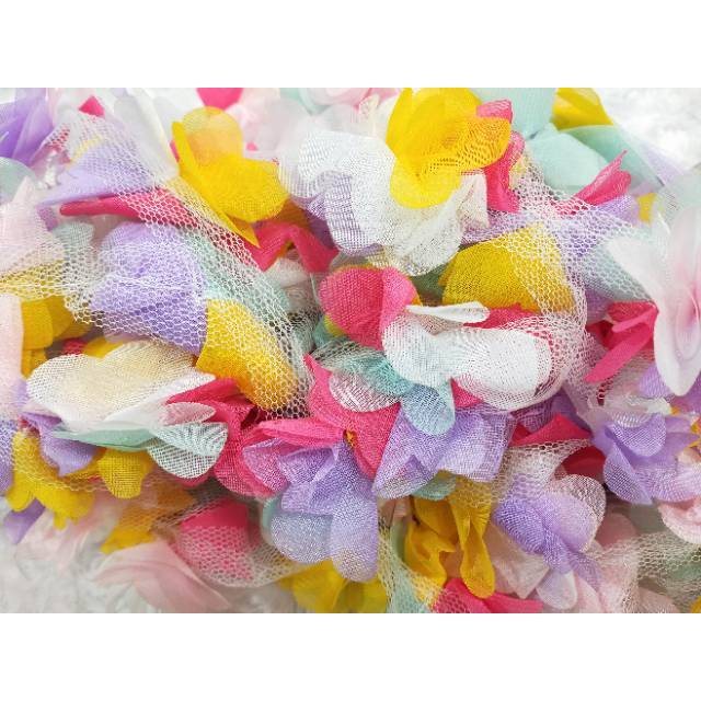 

Bunga Frill Mix Per Bungkus