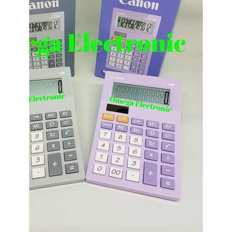 

☑ Canon AS-120V Calculator Desktop Kalkulator Meja Kantor Stylish Warna Warni Colorful AS 120V ➮