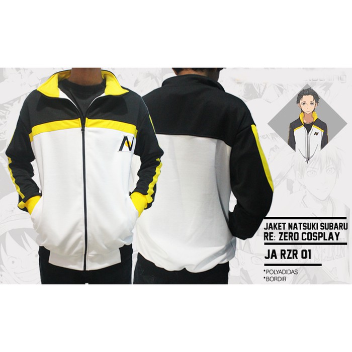 Jaket Anime Natsuki Subaru Re:zero Cosplay JA RZR 01