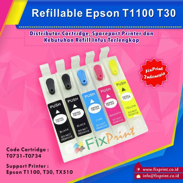 Refillable CISS Epson T1100 Murah