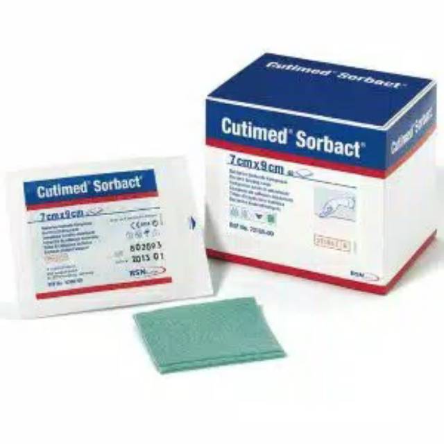 CUTIMED SORBACT 7 x 9 cm / SOFRATULLE/ KASSA PERAWATAN LUKA
