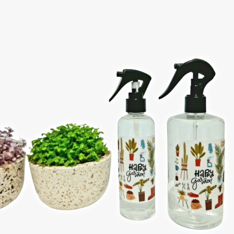 Botol Semprot Tanaman - Botol Spray Siram Bunga - Happy Garden - Berkebun