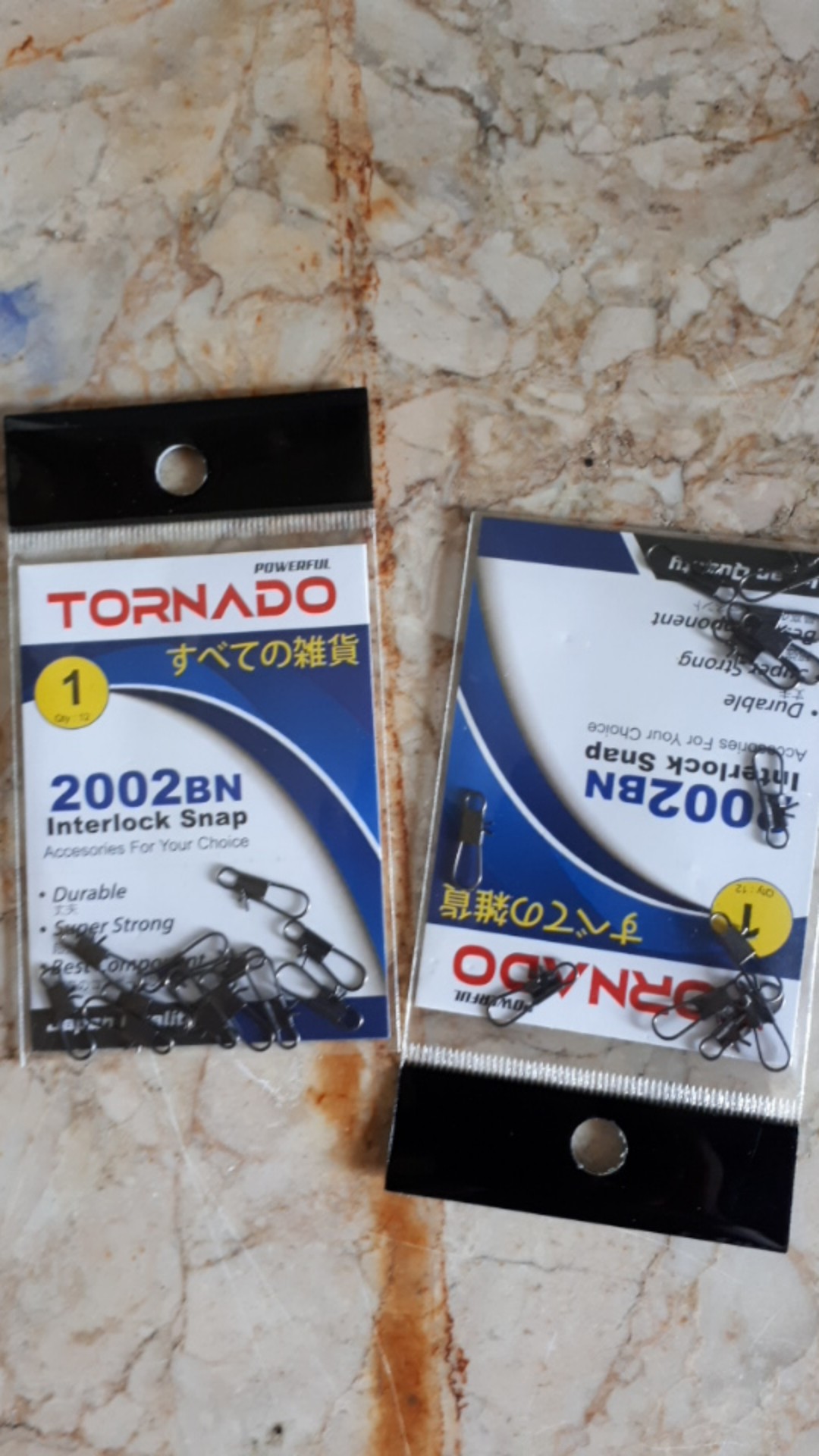 Snap Tornado Interlock 2001 & Safety 2002bn