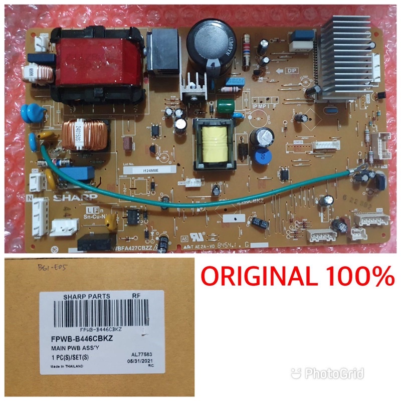 SHARP FRIDGE MAIN &amp; SUB POWER PCB/ MODUL-SJ-XP580G-BK/SL