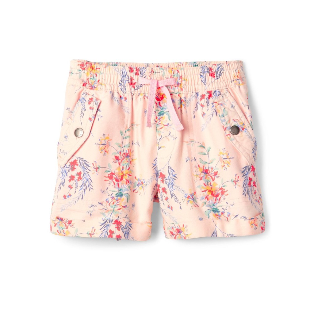 GAP Kids Pull-On Cargo Shorts Floral