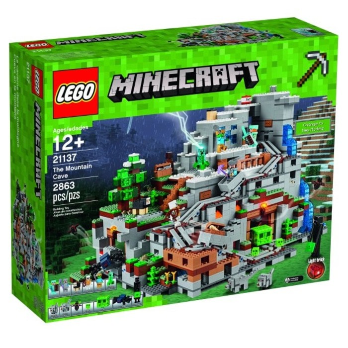 Lego 21137 The Mountain Cave Minecraft