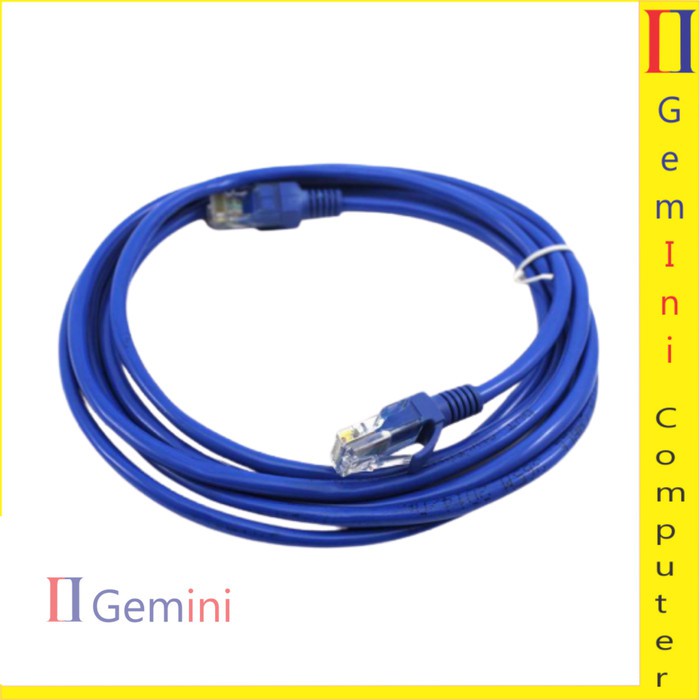 Jual Kabel Lan Cat5E NYK 3 Meter Cable LAN cat 5 cat 5e 3 Meter mtr