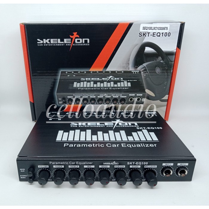 F3B652h4gt Pre Amp Parametrik Audio Skeleton Skt-Eq 100 Mu31