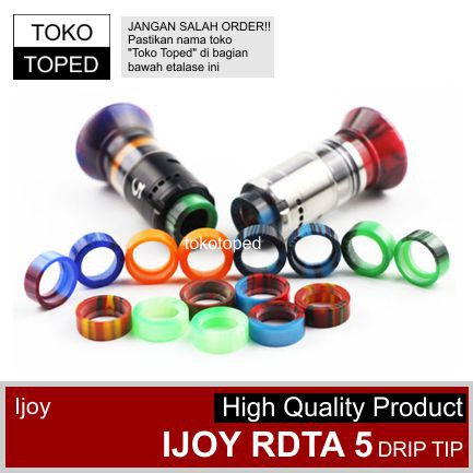 Ijoy RDTA 5 Drip Tip | driptip topcap top cap