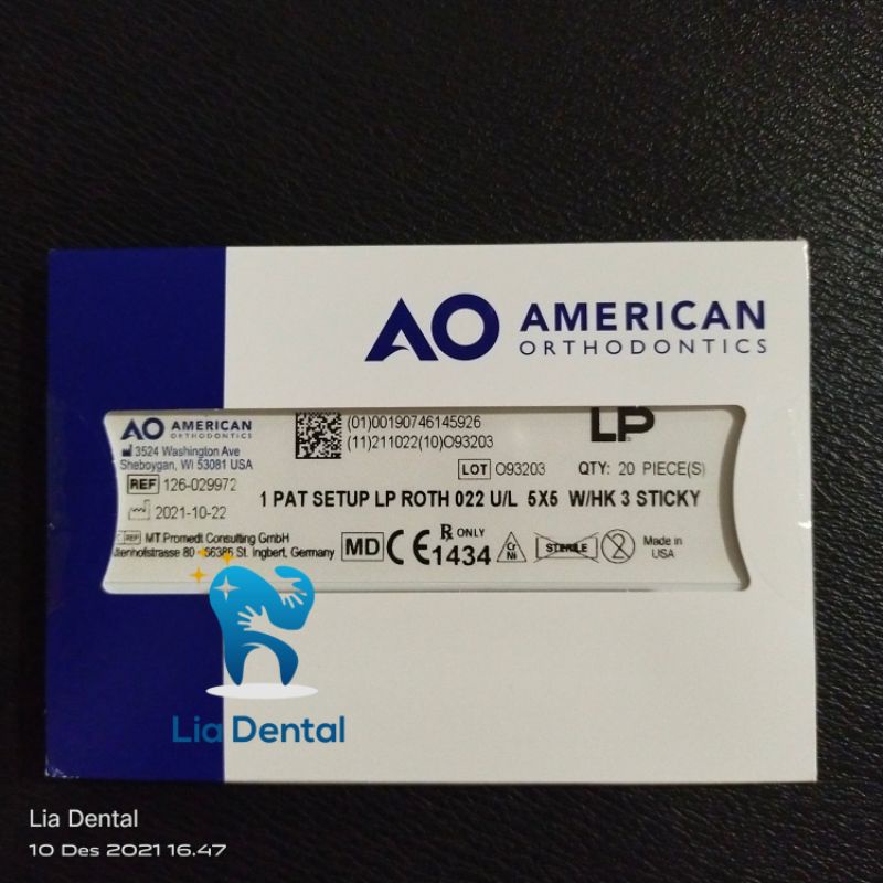 BRACKET AO LP  (BUY 5 GET 6)