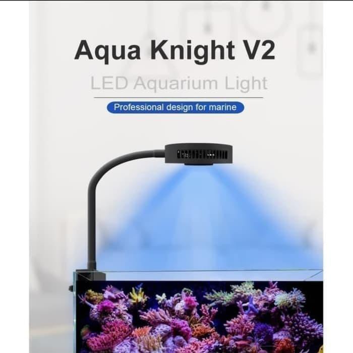 V2 Aqua Knight Spectra CREE LED Lampu Aquarium laut coral reef