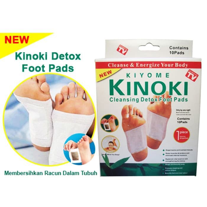 KIYOME KINOKI CLEANSING DETOX FOOT PADS