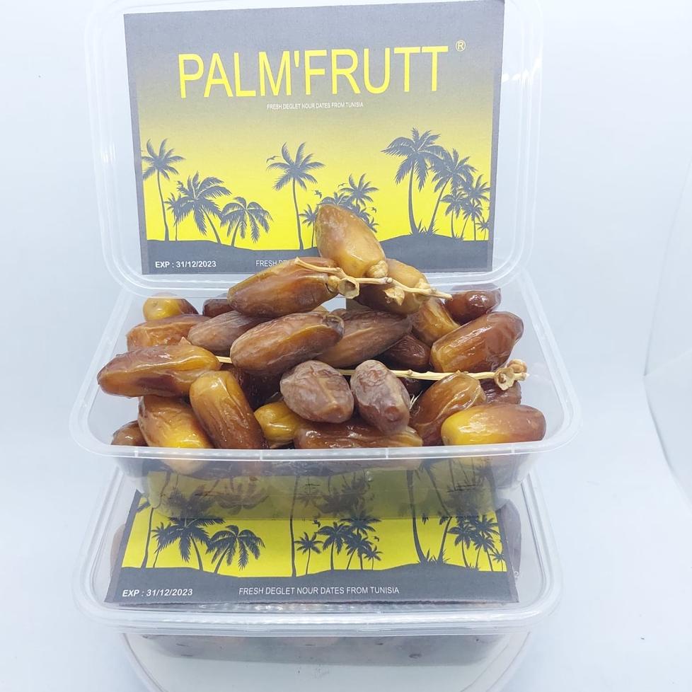 

9.9 Brand [NEW] Kurma tunisia tangkai madu palm frutt/palm tangkai 500gr [kemasan box mika] 