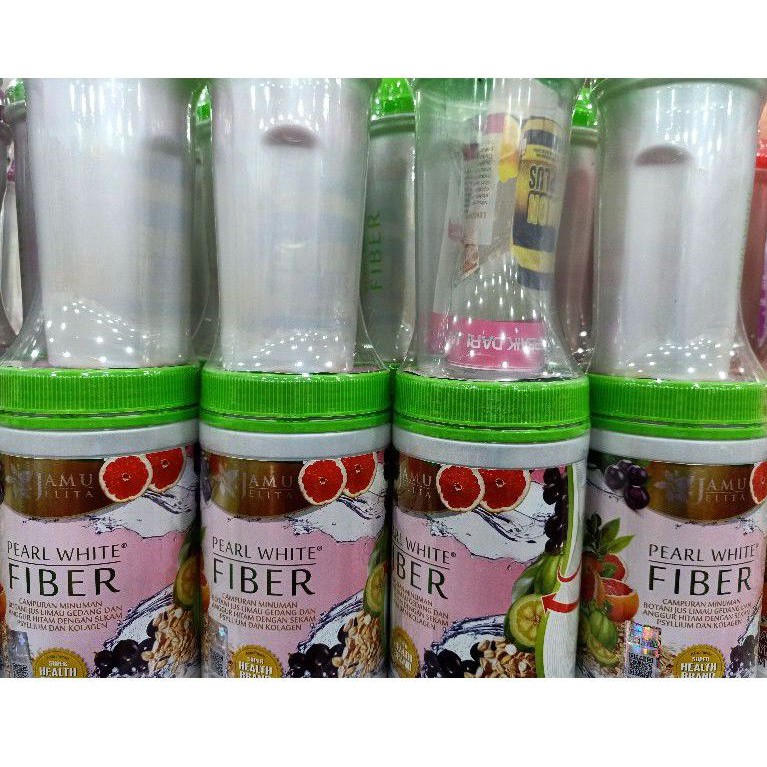 Jamu Jelita FIBER (Pearl white) Original