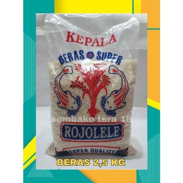 

beras rojolele 2,5kg