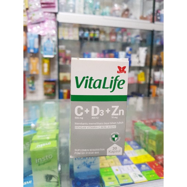 VitaLife / Multivitamin C+D3+Zinc / Suplemen Kesehatan