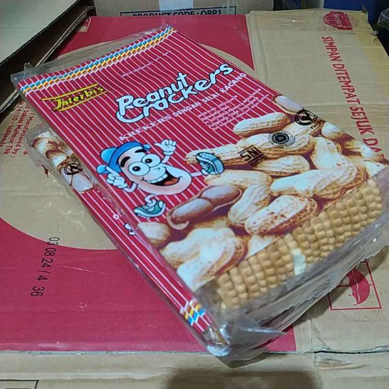 interbis peanut crackers 300gr