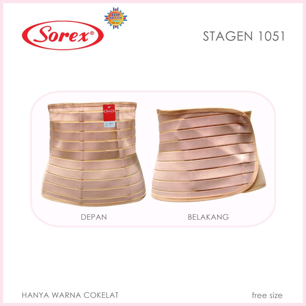 babybear Stagen SOREX kode 1051 Stagen Perut Wanita