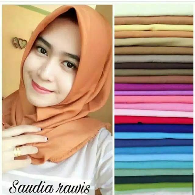 HIJAB SEGI EMPAT SAUDIA ANSANIA DAN SEGI EMPAT WATERPROOF
