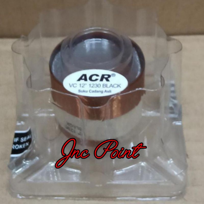 SPULL SPEAKER ACR BLACK 1230 / SPUL ACR 1230 BLACK 12 INCH VOICE COIL ORIGINAL