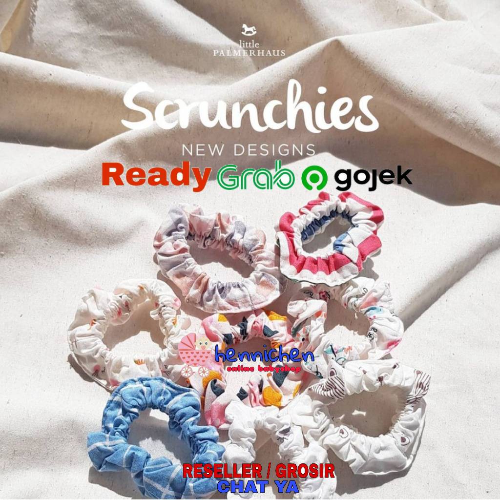 LITTLE PALMERHAUS SCRUNCHIE IKAT RAMBUT KARET KUNCIR ANAK