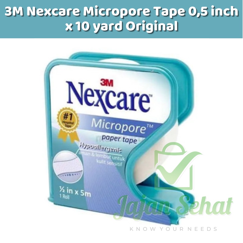 3M Nexcare Micropore Tape 0,5 inch x 10 yard Original