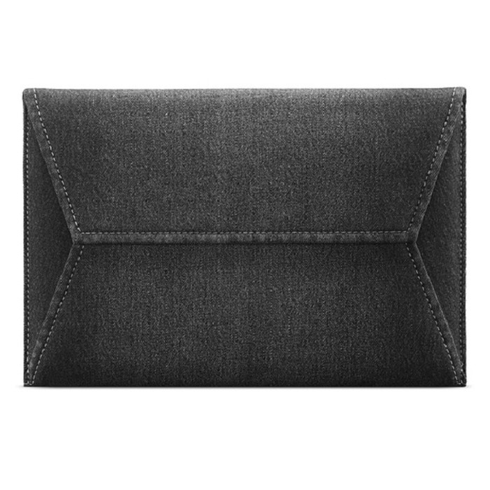 Tas Laptop 12 inch New Macbook Softcase Sleeve INCASE Black Denim - Black