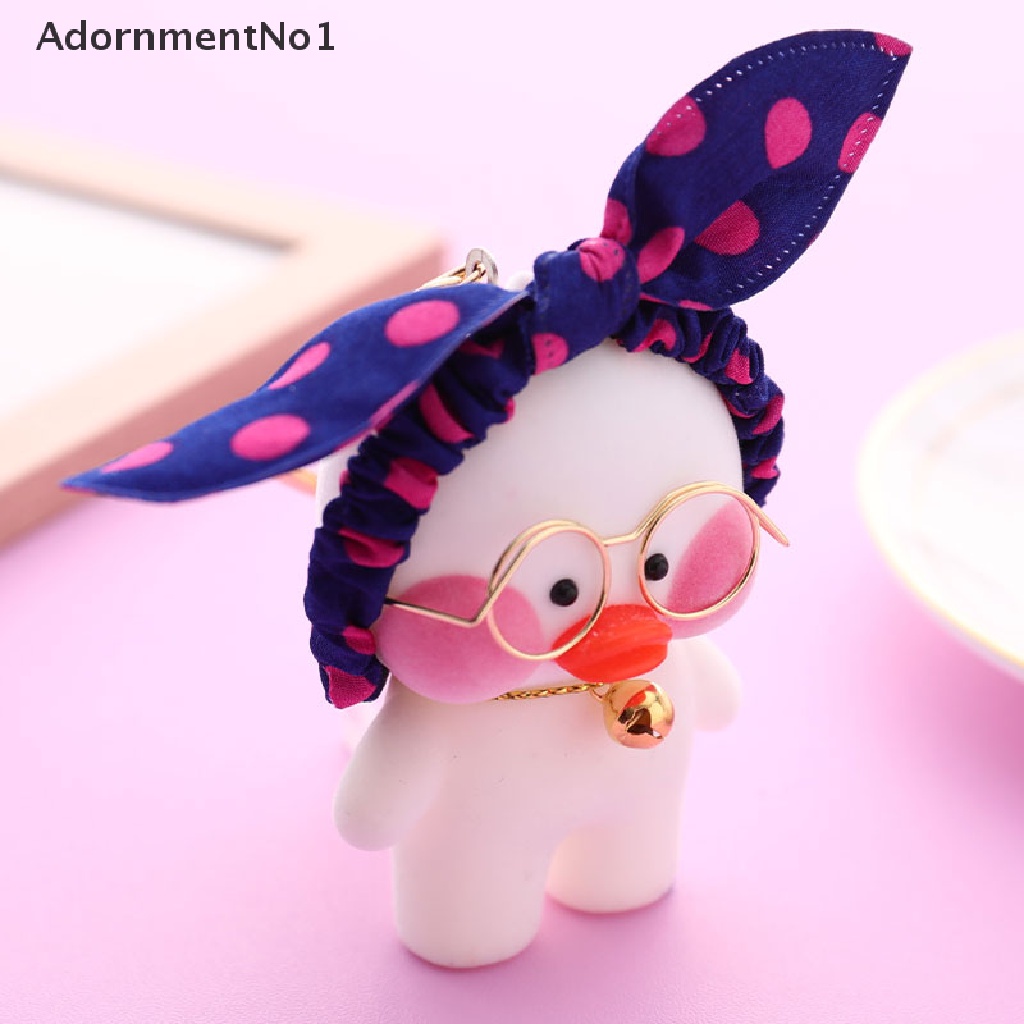 (AdornmentNo1) Gantungan Kunci Bentuk Boneka plush Bebek Kawaii