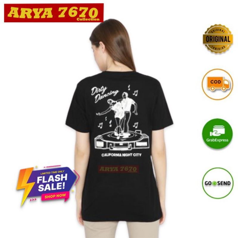 [PROMO] Erigo T-Shirt Dirty Dancing Black Original Size XL - Harga Termurah