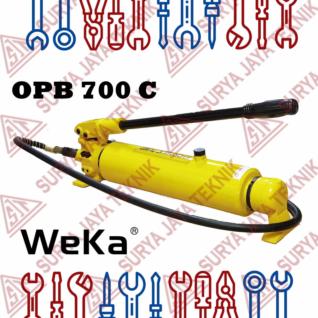 WEKA Pompa Tangan Hidrolik / Hydrolic Hand Pump 700 C