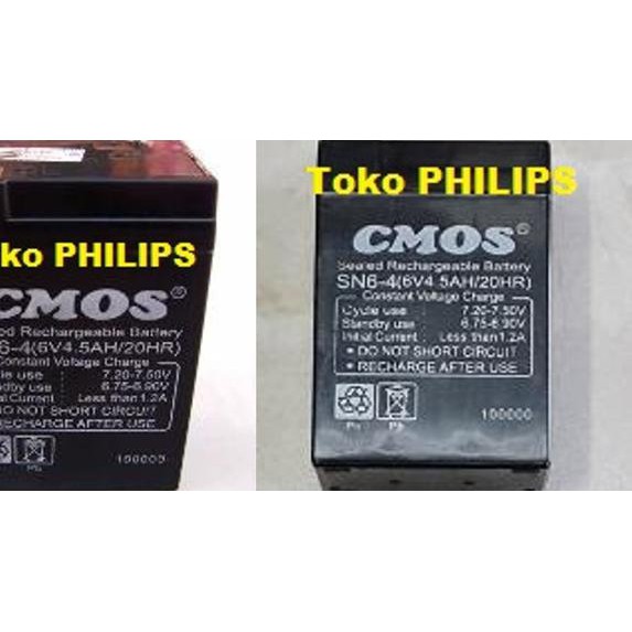 ❃ "CMOS" Accu Kering 6 Volt 4,5 Ah ➧