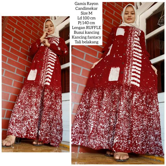 DRESS/DASTER/GAMIS TWILL ORI 100%