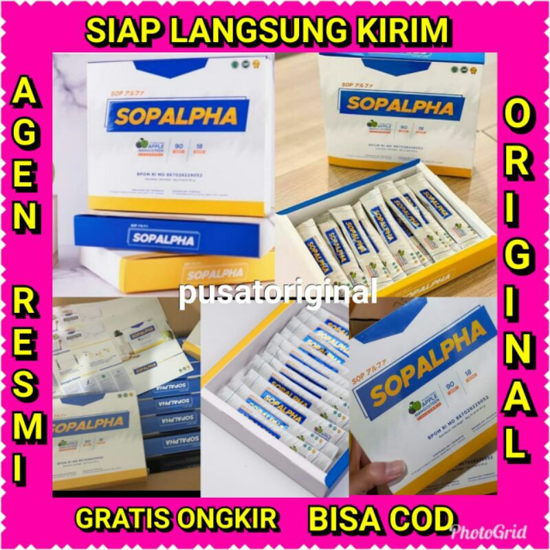 SOPALPHA BIOBOOST PER SACHET ORIGINAL - SOPALPHA ECER - READY STOCK SIAP KIRIM