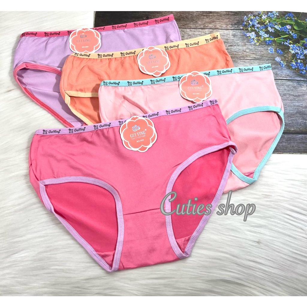 CELANA DALAM WANITA POLOS SPANDEX WARNA CERAH