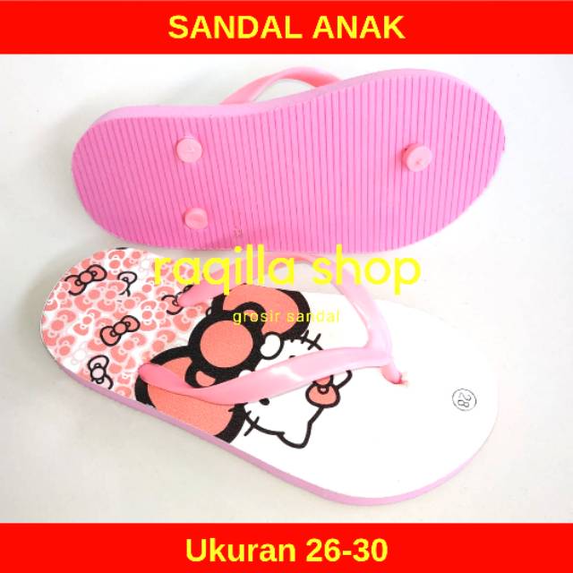 Sandal Anak Hello Kitty ukuran 26-30 sendal anak hello kitty sandal hello kitty