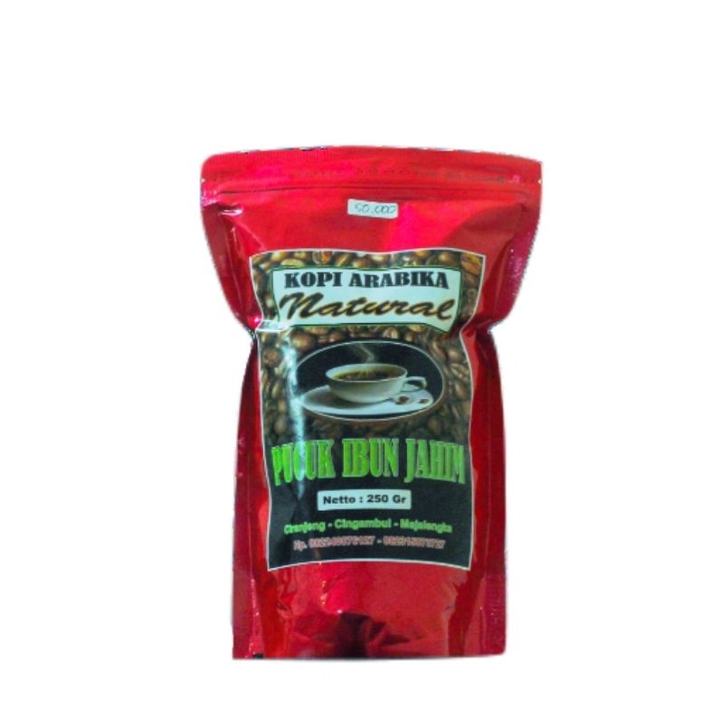 

Kopi arabika proses natural 250gr