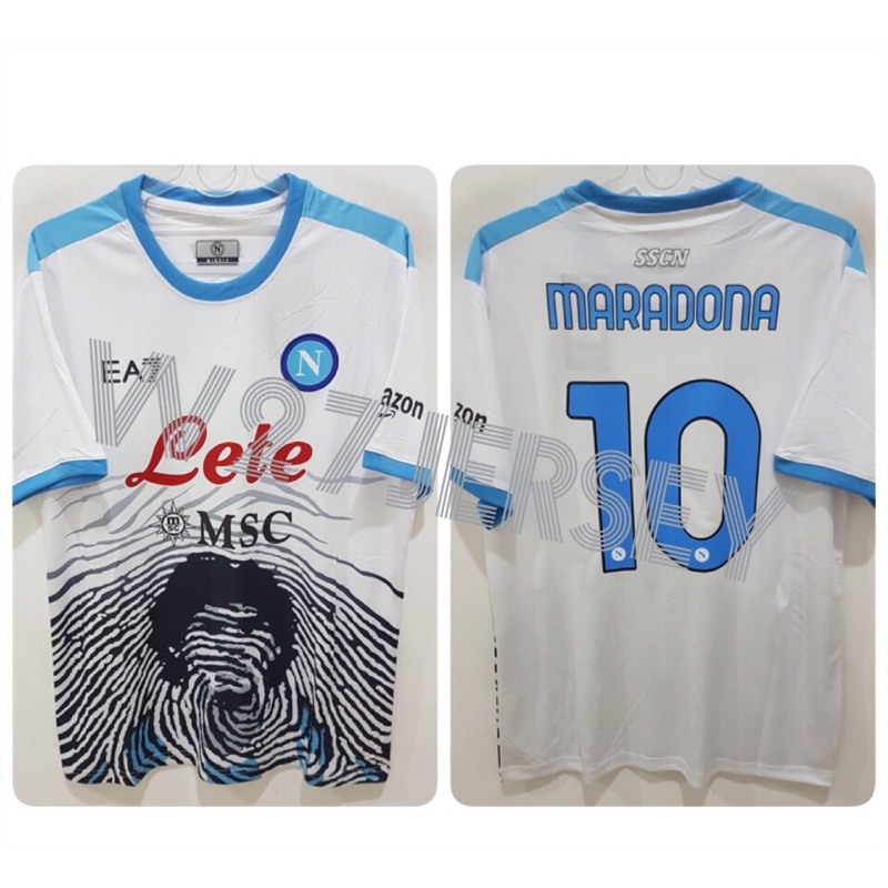 Jersey Napoli Special Maradona 2021-2022 name player Maradona