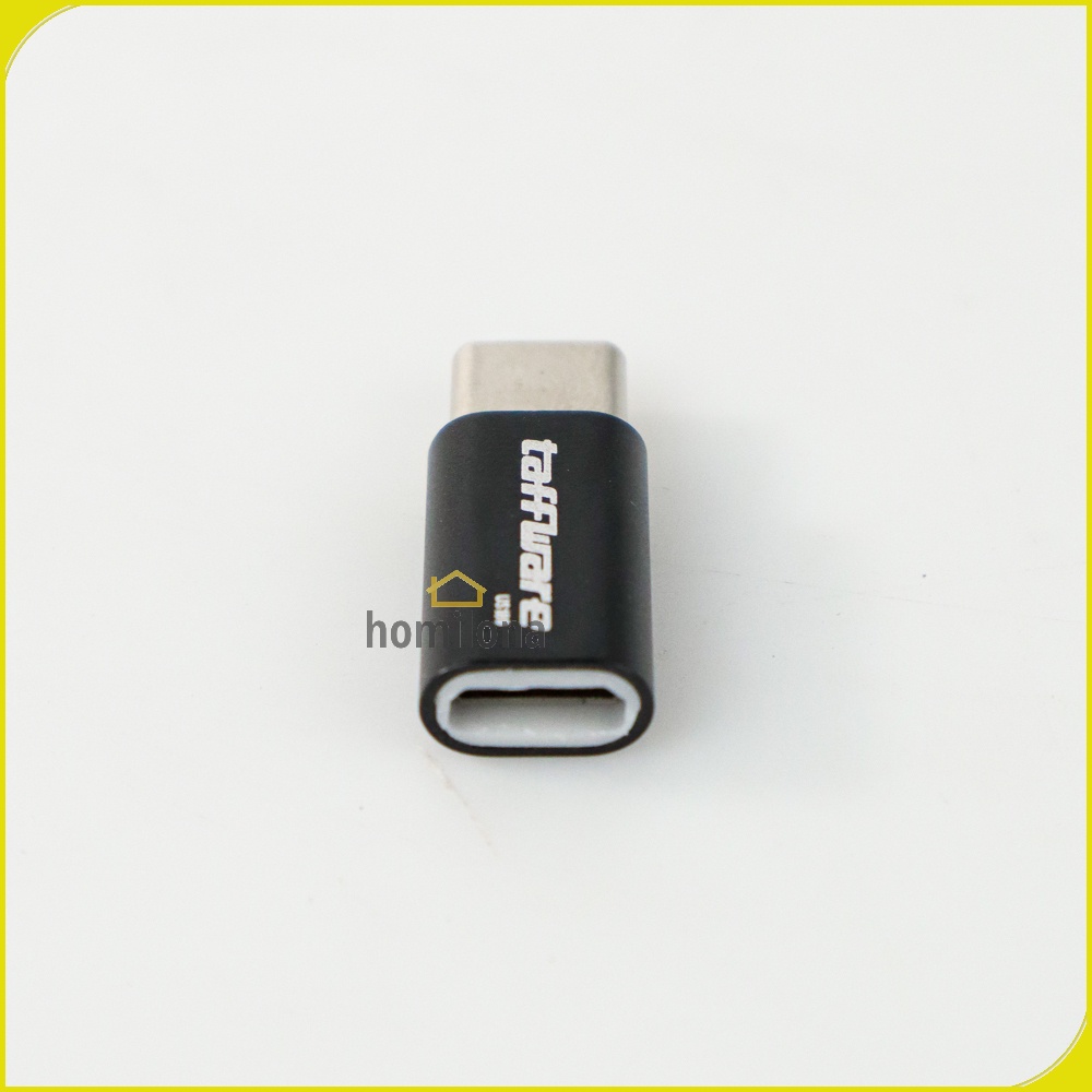 Adaptor Konverter Micro USB ke USB 3.1 Type C Taffware US189 Black