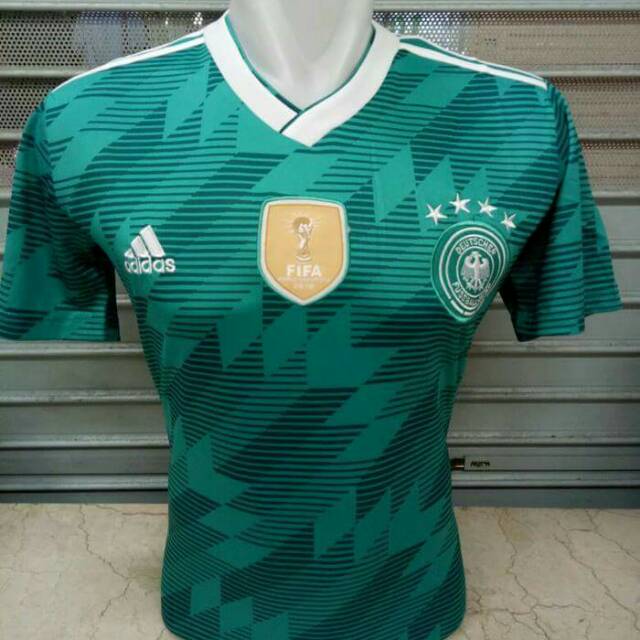 JERSEY BOLA TIMNAS JERMAN AWAY PIALA DUNIA 2018 GRADE ORI