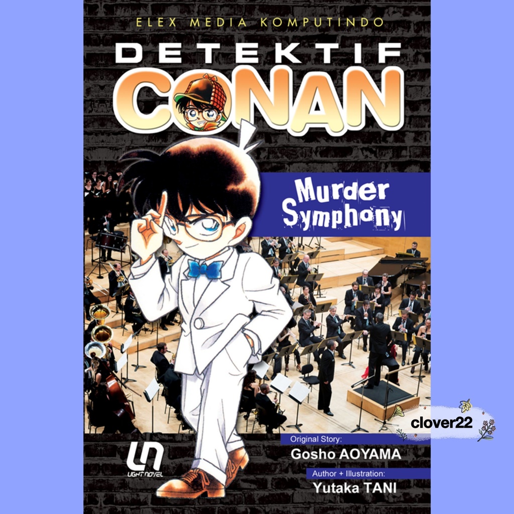 Light Novel Detektif Conan: Murder Symphony by Gosho Aoyama Yutaka Tani