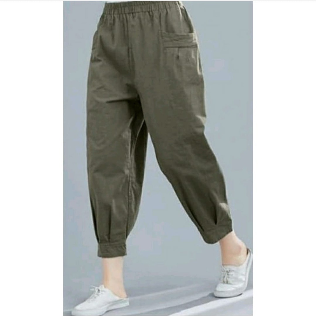 willow pants celana wanita korea terbaru/celana kekinian viral korean style