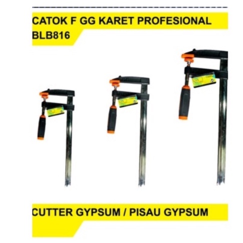 CPT Catok F gg karet F120X1.5 meter Pisau Gypsum CPT