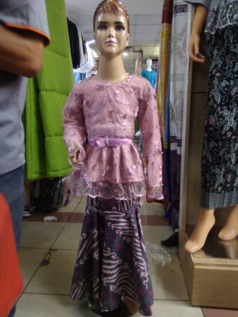 SET KEBAYA ANAK TULLE/AURORA TULLE ANAK/KEBAYA MODERN