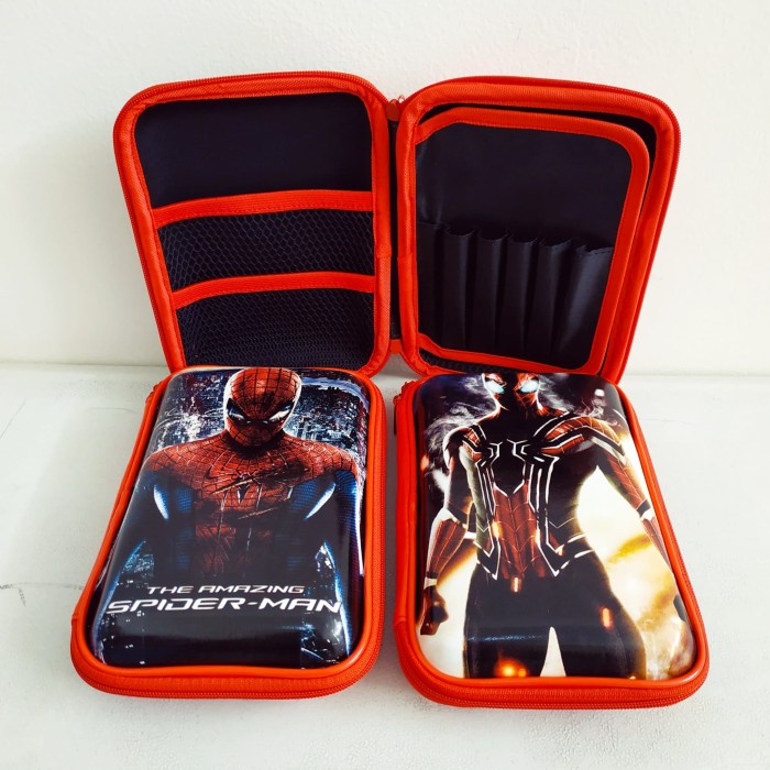 

Cuci Gudang Hard Pencil Case / Hpo Kotak Pensil Model Smiggle Desain Spiderman Bagus