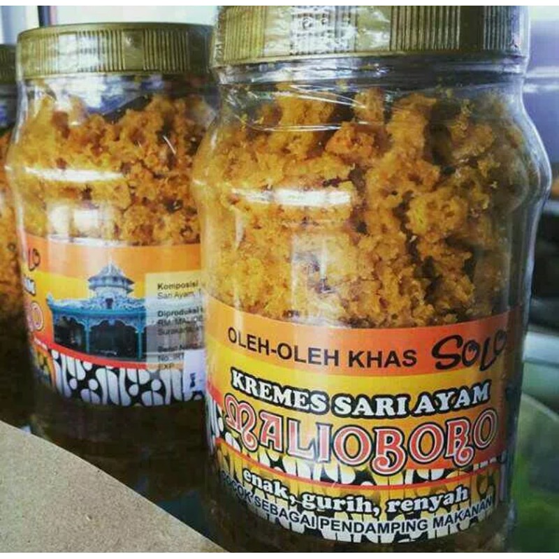 

Kremes Sari Ayam Malioboro Crispy Khas Solo