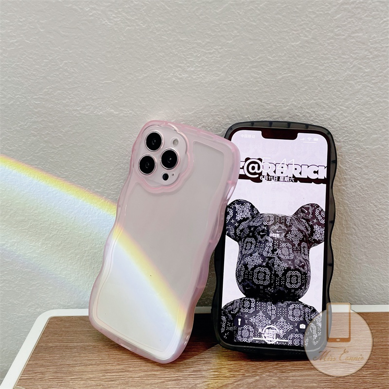 Soft Case Pelindung Lensa Motif Bunga Warna Macaron Untuk IPhone 11 7Plus 8Plus XR 7 8 X XS 12 13 Pro Max 11Pro Max